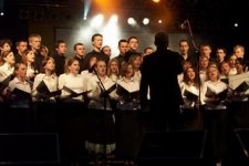 Performance of choir "Minstrel"