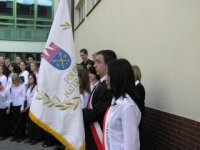 The school flag